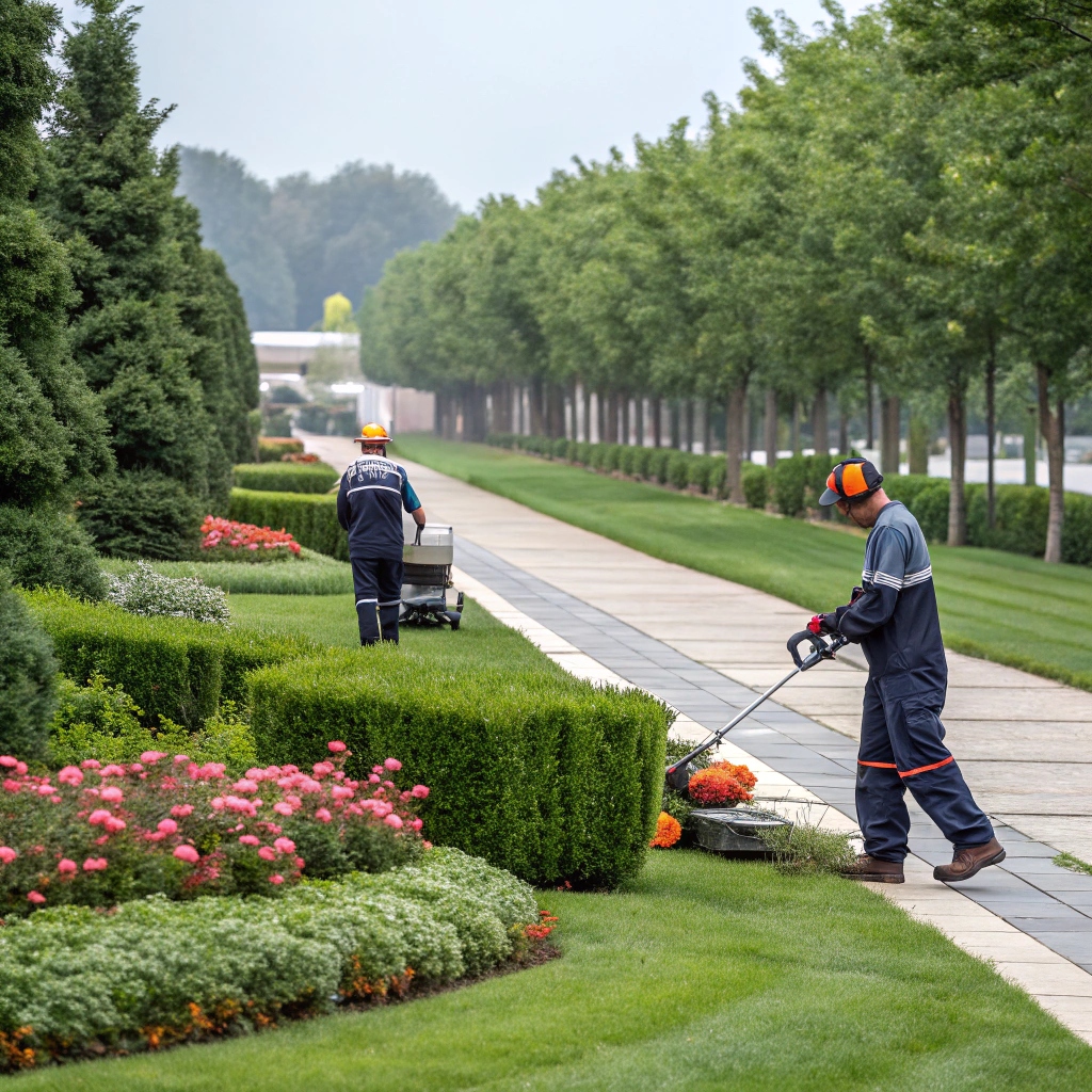 Maintenance service of landscape